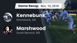 Recap: Kennebunk  vs. Marshwood  2018