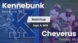 Matchup: Kennebunk High vs. Cheverus  2019