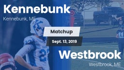 Matchup: Kennebunk High vs. Westbrook  2019