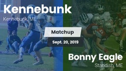 Matchup: Kennebunk High vs. Bonny Eagle  2019