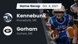 Recap: Kennebunk  vs. Gorham  2021