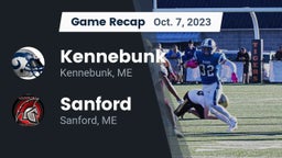 Recap: Kennebunk  vs. Sanford  2023