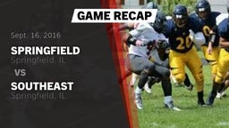 Recap: Springfield  vs. Southeast  2016