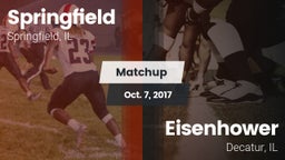 Matchup: Springfield High Sch vs. Eisenhower  2017