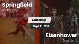 Matchup: Springfield High Sch vs. Eisenhower  2018