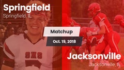 Matchup: Springfield High Sch vs. Jacksonville  2018