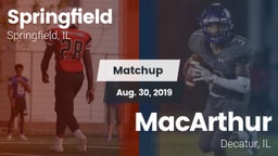 Matchup: Springfield High Sch vs. MacArthur  2019