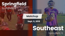 Matchup: Springfield High Sch vs. Southeast  2019
