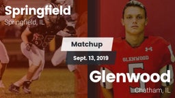 Matchup: Springfield High Sch vs. Glenwood  2019