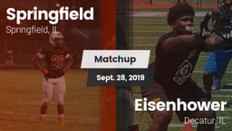 Matchup: Springfield High Sch vs. Eisenhower  2019