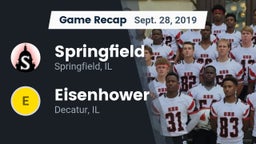 Recap: Springfield  vs. Eisenhower  2019