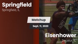 Matchup: Springfield High Sch vs. Eisenhower  2020