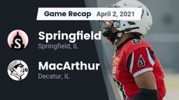 Recap: Springfield  vs. MacArthur  2021