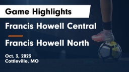 Francis Howell Central  vs Francis Howell North  Game Highlights - Oct. 3, 2023