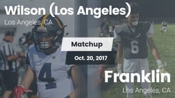 Matchup: Wilson  vs. Franklin  2017