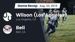 Recap: Wilson  (Los Angeles) vs. Bell  2019