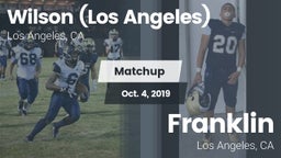 Matchup: Wilson  vs. Franklin  2019