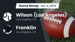 Recap: Wilson  (Los Angeles) vs. Franklin  2019