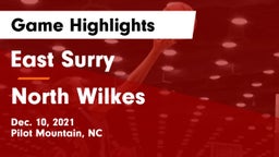 East Surry  vs North Wilkes  Game Highlights - Dec. 10, 2021