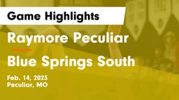 Raymore Peculiar  vs Blue Springs South  Game Highlights - Feb. 14, 2023