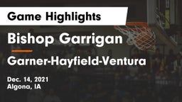 Bishop Garrigan  vs Garner-Hayfield-Ventura  Game Highlights - Dec. 14, 2021