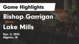 Bishop Garrigan  vs Lake Mills  Game Highlights - Dec. 5, 2023