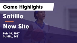 Saltillo  vs New Site Game Highlights - Feb 10, 2017