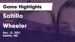 Saltillo  vs Wheeler  Game Highlights - Dec. 13, 2022