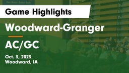 Woodward-Granger  vs AC/GC  Game Highlights - Oct. 3, 2023