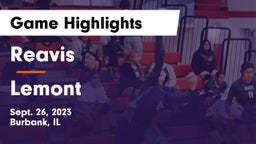 Reavis  vs Lemont  Game Highlights - Sept. 26, 2023
