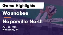 Waunakee  vs Naperville North  Game Highlights - Oct. 14, 2023
