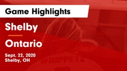 Shelby  vs Ontario  Game Highlights - Sept. 22, 2020