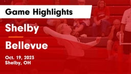 Shelby  vs Bellevue  Game Highlights - Oct. 19, 2023