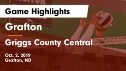 Grafton  vs Griggs County Central  Game Highlights - Oct. 2, 2019