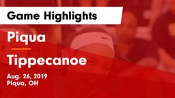 Piqua  vs Tippecanoe Game Highlights - Aug. 26, 2019