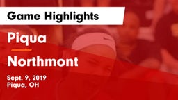 Piqua  vs Northmont  Game Highlights - Sept. 9, 2019