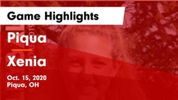 Piqua  vs Xenia  Game Highlights - Oct. 15, 2020