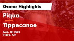 Piqua  vs Tippecanoe  Game Highlights - Aug. 30, 2021