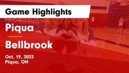 Piqua  vs Bellbrook  Game Highlights - Oct. 19, 2023