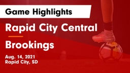 Rapid City Central  vs Brookings Game Highlights - Aug. 14, 2021