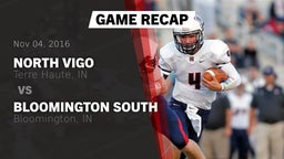 Recap: North Vigo  vs. Bloomington South  2016