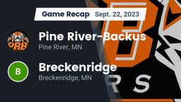 Recap: Pine River-Backus  vs. Breckenridge  2023