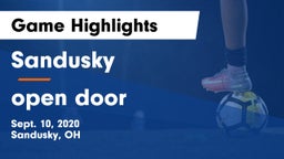 Sandusky  vs open door Game Highlights - Sept. 10, 2020