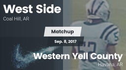 Matchup: West Side High Schoo vs. Western Yell County  2017