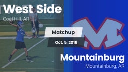 Matchup: West Side High Schoo vs. Mountainburg  2018