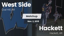 Matchup: West Side High Schoo vs. Hackett  2018