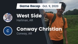 Recap: West Side  vs. Conway Christian  2020