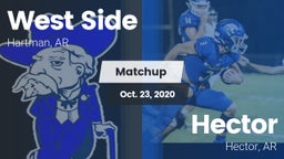 Matchup: West Side High Schoo vs. Hector  2020