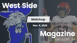 Matchup: West Side High Schoo vs. Magazine  2020