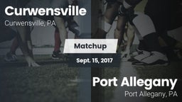 Matchup: Curwensville High Sc vs. Port Allegany  2018